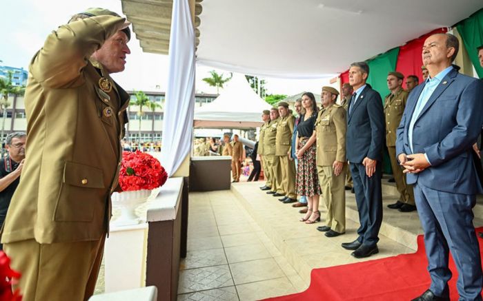 Mudança no comando da PMSC