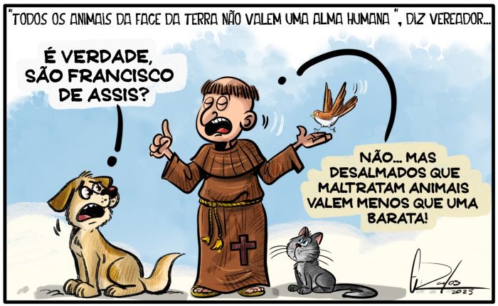 Vereador, os animais e a alma humana