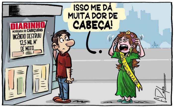 Incêndio em Cabeçudas
