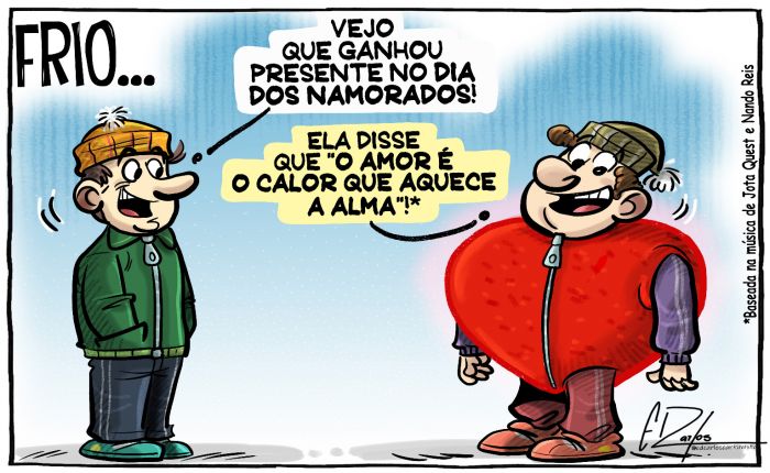 Agasalho dos namorados