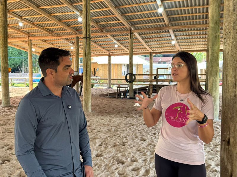 Projeto Equovida completa 10 anos e amplia vagas com apoio da prefa de Itapema (foto: divulgação)