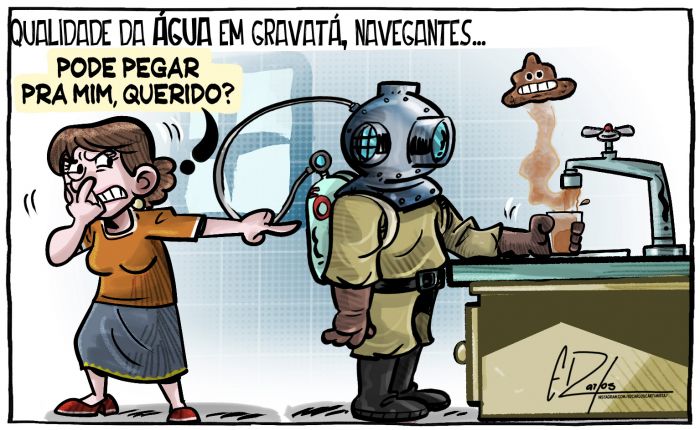 Qualidade da água de Gravatá em Navegantes