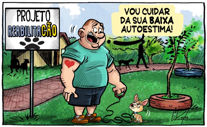 Presidiários que tratam dogs vira modelo de Itajaí pro Brasil