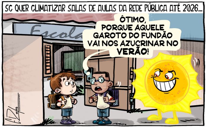 Governo de SC reforça climatização das escolas