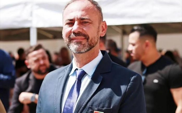 Bafão com o Egovaldo