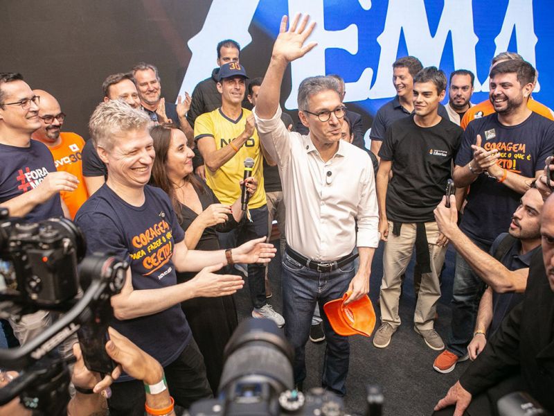 O governador de Minas Gerais, Romeu Zema (Novo), oficializou no último sábado, em São Paulo, sua pré-candidatura à presidência da República para as eleições de 2026