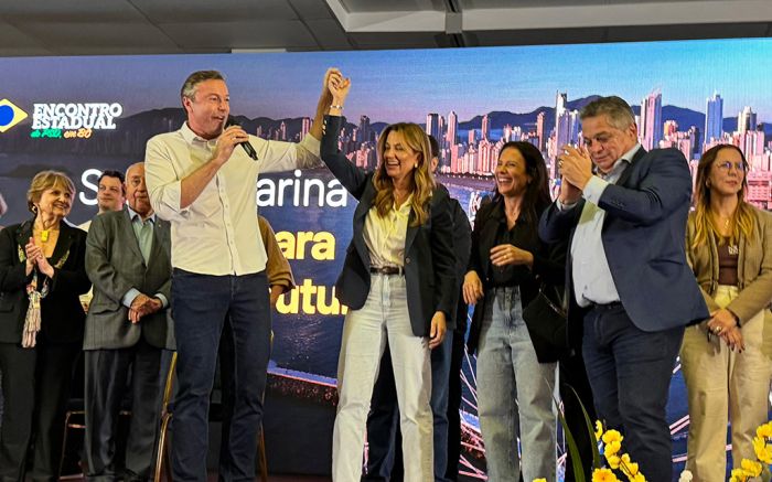 Juliana Pavan brilhou no evento do PSD