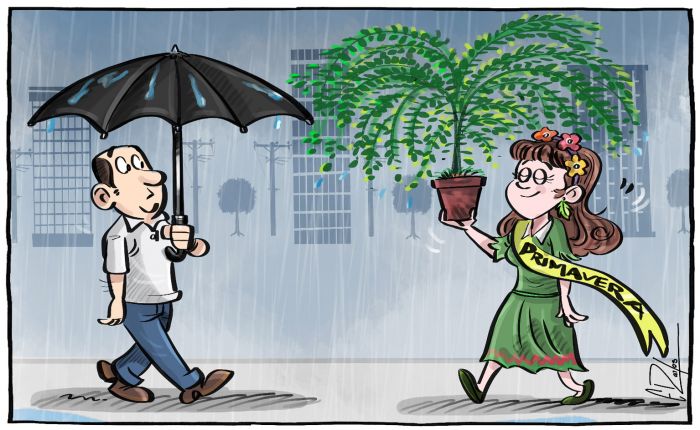 Começa a primavera