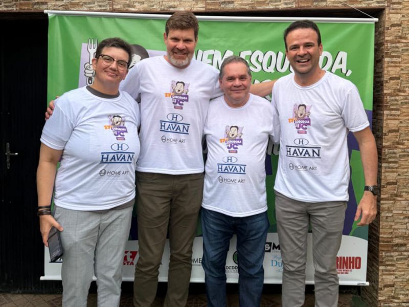 O prefeito de Navegantes, Liba Fronza (PSD), e o seu vice, Ricardo Ventura (PP), estarão na Gororoba