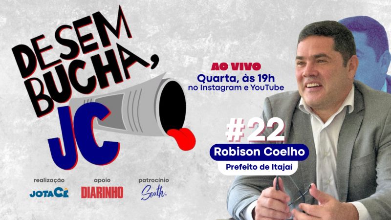 Assista no canal Desembucha JC no YouTube e no Instagram: @jcdiarinho (foto: divulgação)