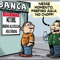 Bebidas alcoólicas contaminadas por metanol