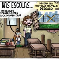 Anúncio de “bunker” nas escolas em SC