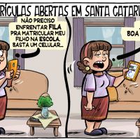 Matrículas abertas nas escolas em Santa Catarina