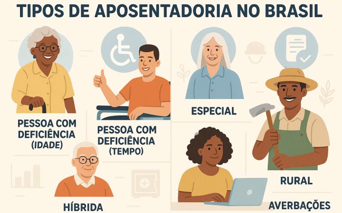 Seis aposentadorias que o INSS esconde mas que muita gente tem direito