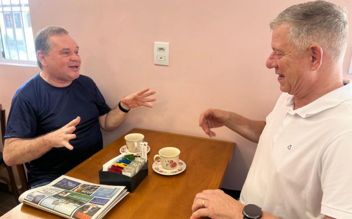 Rubens vem tomar café com o JC