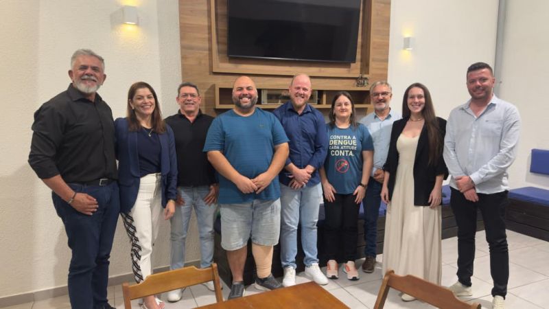 O vereador serelepe, Cris Fischer, recebeu apoio da executiva municipal e estadual pra sua pré-candidatura à Leléia (foto: divulgação)