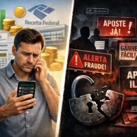 Jogo sujo, risco real: bets ilegais pressionam o mercado e o Fisco observa o apostador