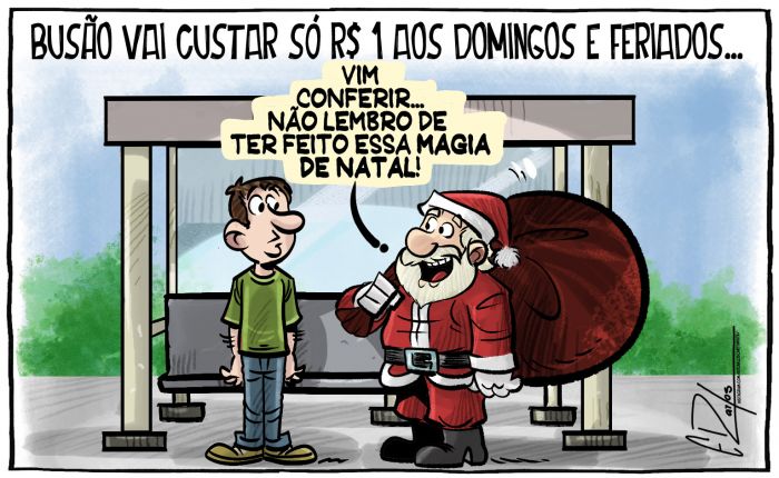 Busão R$ 1 aos domingos e feriados