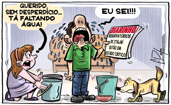 Reservatórios de Itajaí estão em estado crítico