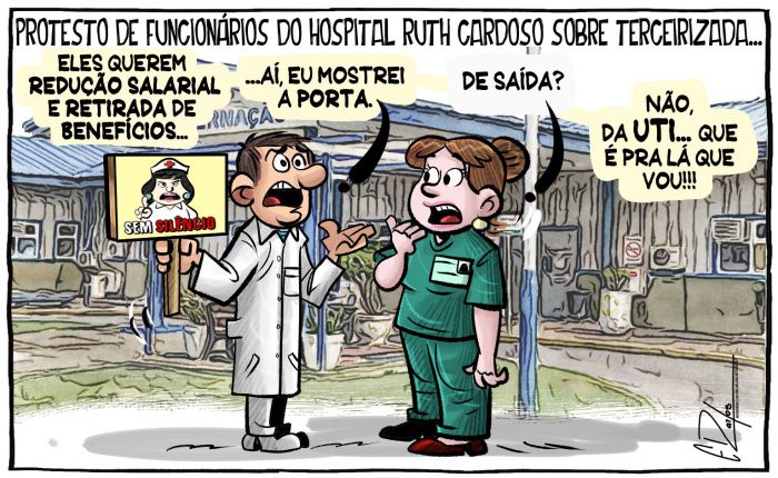 Terceirizada do Ruth Cardoso assume sob protesto de funcionários