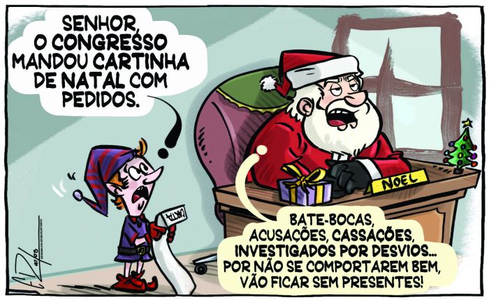 Sem presentes do Papai Noel