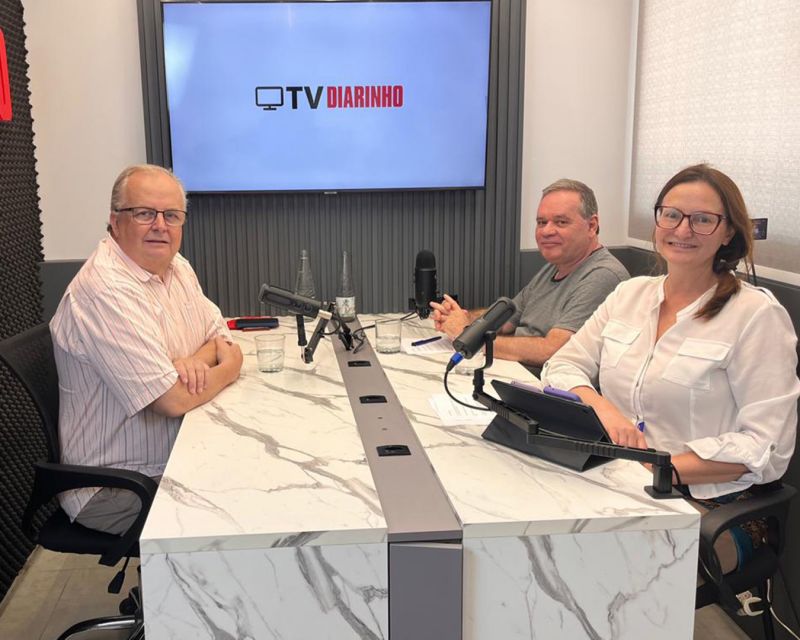 O pré-candidato a governador Afrânio Boppré (PSL) participou do “Diz aí!”, sob o comando da jornalista Fran Marcon, com a participação do JC. Assista na TV DIARINHO (YouTube) e leia na edição impressa do finde (foto: divulgação)