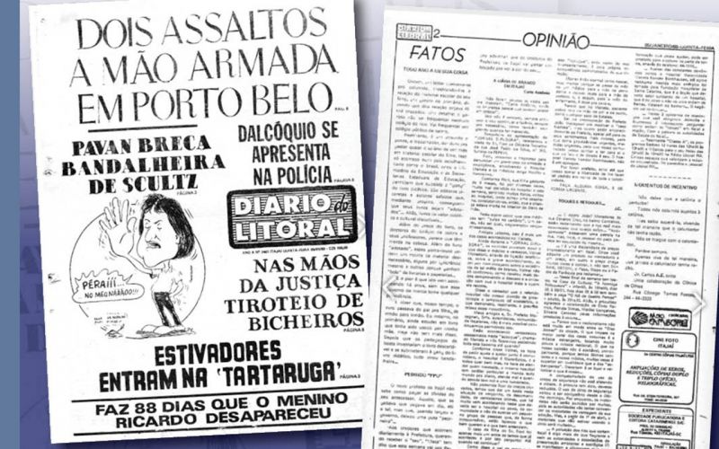 Presente pra vocês! O DIARINHO vai fazer aniversário dia 12 e presenteia os assinantes com parte do seu acervo digitalizado