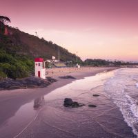 Atalaia em tons de rosa