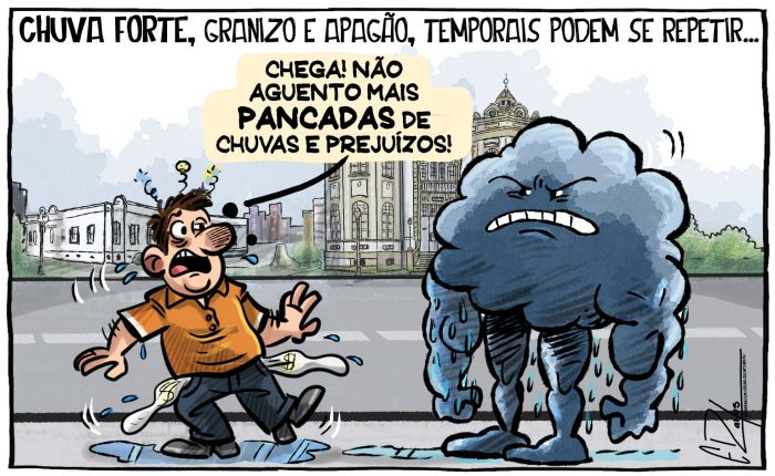 Temporais podem se repetir