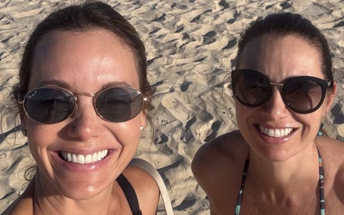 Ana Paula Bornhausen e Candice Kawamura