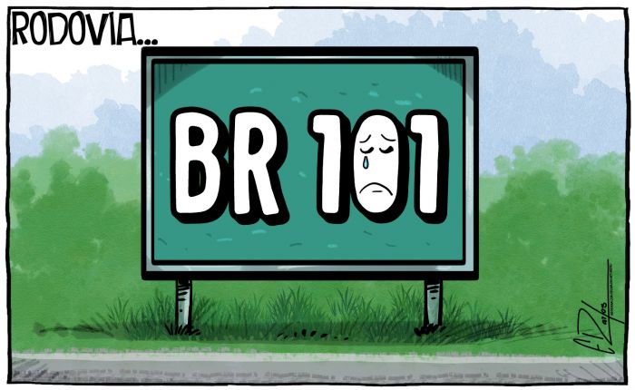 Atenção à rodovia