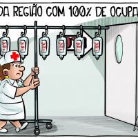 UTIs com 100% de ocupação