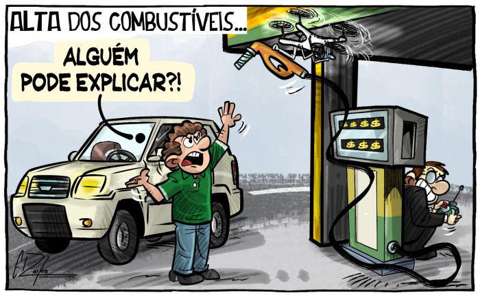 Alta dos combustíveis