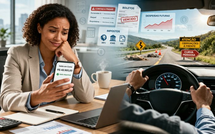 O perigo de administrar a empresa apenas pelo saldo da conta