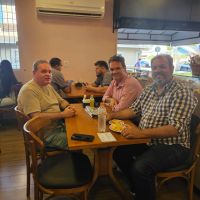 Emídio e João tomam café com o JC