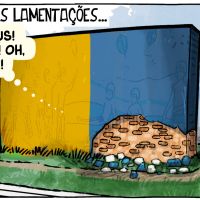 Mural artístico destruído pela prefeitura é alvo de vandalismo