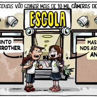 Escolas estaduais ganharão mais de 10 mil câmeras de vigilância