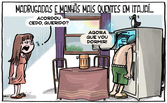 Madrugadas e manhãs mais quentes em Itajaí