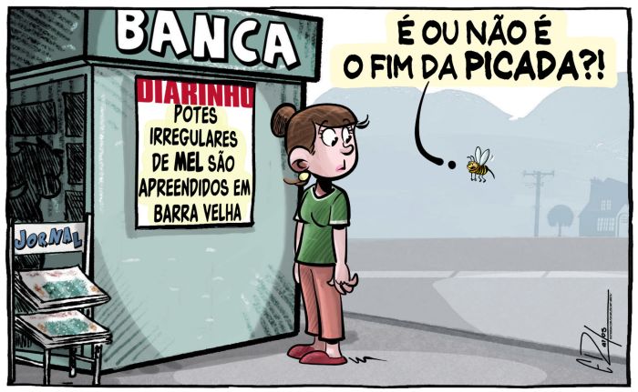 Potes irregulares de mel