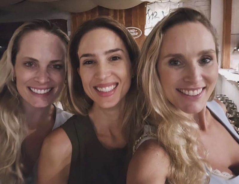 Lindas assim as médicas Miriam Machado, Adriana e Fernanda Dal Bello