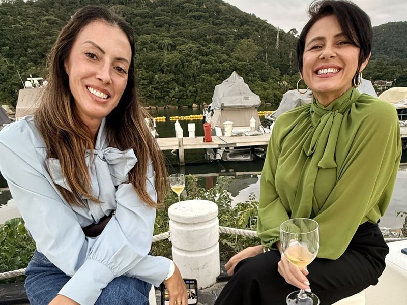 Keidy Storino e Francisca Oliveira