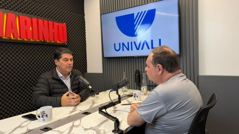 O ex-deputado Emerson Stein (MDB) participou do Desembucha, JC