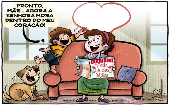 Feliz dia das Mães