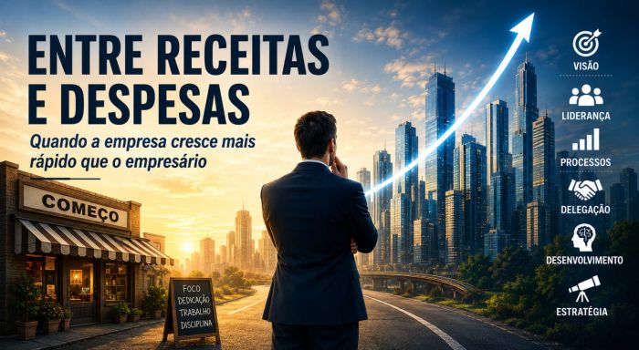 Quando a empresa cresce mais rápido que o empresário