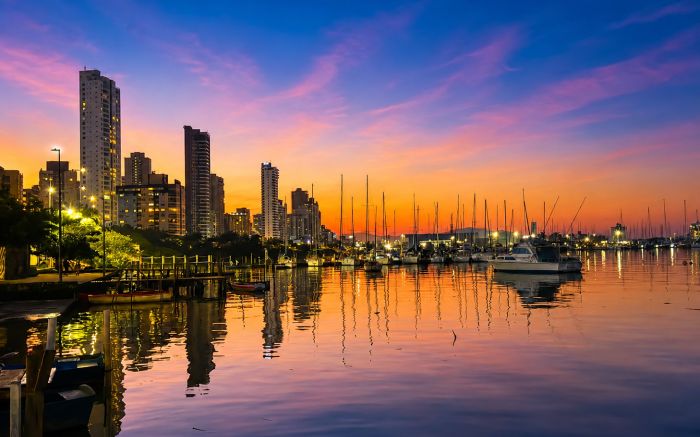 A cidade reflete o que é belo