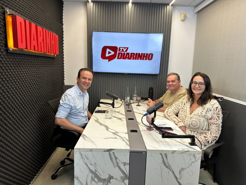 O prefeito de Navega city, Ricardo Ventura, o Risadinha (PP), participou do programa Diz aí!, comandado pela Fran Marcon, com a participação do JC. Assista na TV DIARINHO, no YouTube e leia na edição do finde (foto: divulgação)