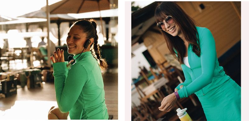 Ioga No último domingo, o restaurante Costão Parador, em Estaleirinho, recebeu o evento Yoga & Music Session, que é liderado pela instrutora Ursula Sant Ana (esquerda). Os participantes puderam curtir o nascer do sol à beira mar, sessão de ioga e treino funcional, além de um café da manhã oferecido pelo Costão. Quem também esteve por lá foi a influenciadora Camila Schmitt. (foto: Fotos Carolina Abreu)
