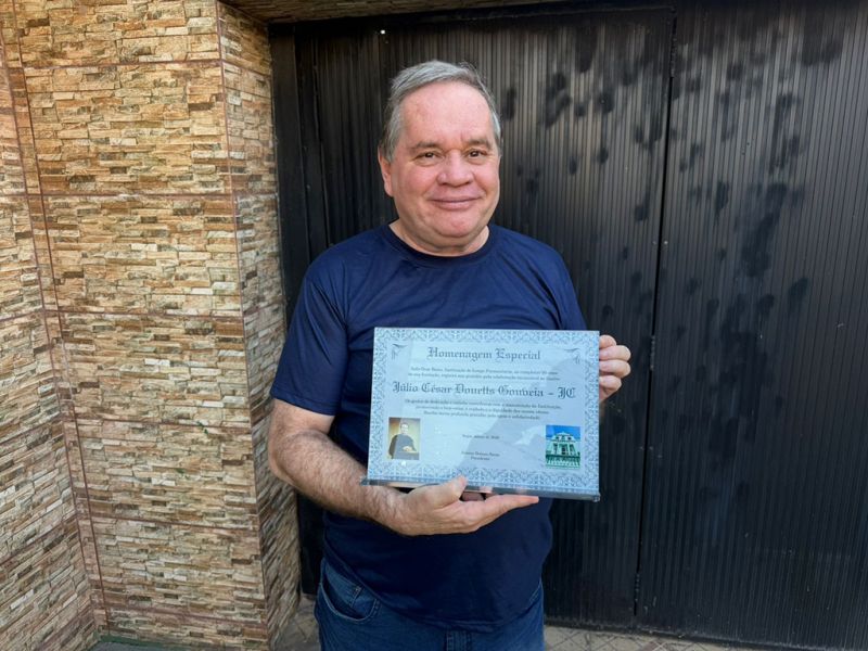 Quero agradecer ao Asilo Dom Bosco por ter sido lembrado como uma das 50 pessoas, entidades e empresas que sempre se preocupam com os nossos queridos velhinhos. Obrigado!