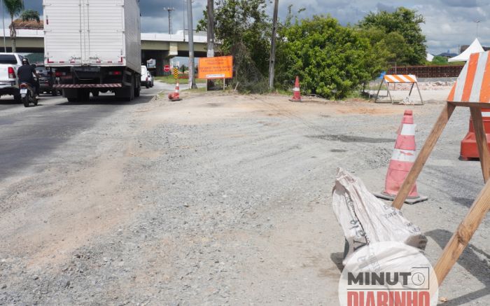 Nova pista de acesso à Antônio Heil fica pronta até o Carnaval	