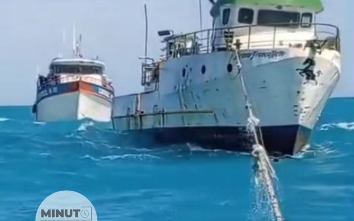 Barco de Itajaí é encontrado à deriva em Fortaleza